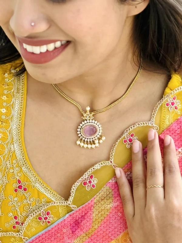Surat stone Choker Set