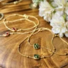 Kemp Hexagon golden Anklets